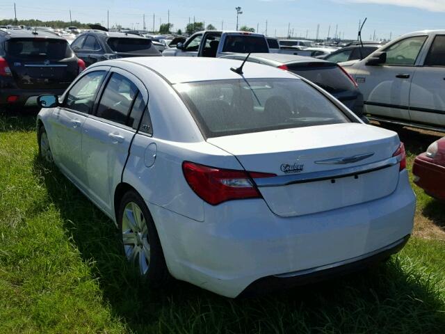 1C3CCBBB8DN734817 - 2013 CHRYSLER 200 WHITE photo 3