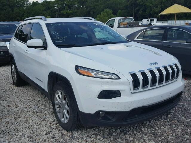 1C4PJLCS4EW116185 - 2014 JEEP CHEROKEE L WHITE photo 1