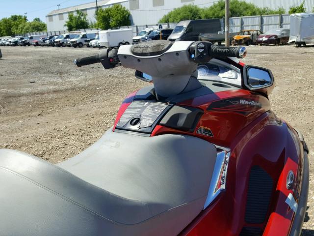 YAMA1027H809 - 2009 YAMAHA WAVERUNNER RED photo 5