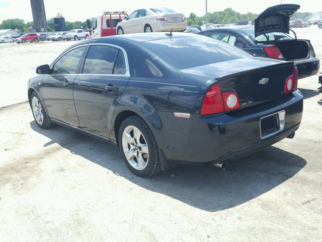 1G1ZH57B68F170613 - 2008 CHEVROLET MALIBU 1LT 黑色 照片 3