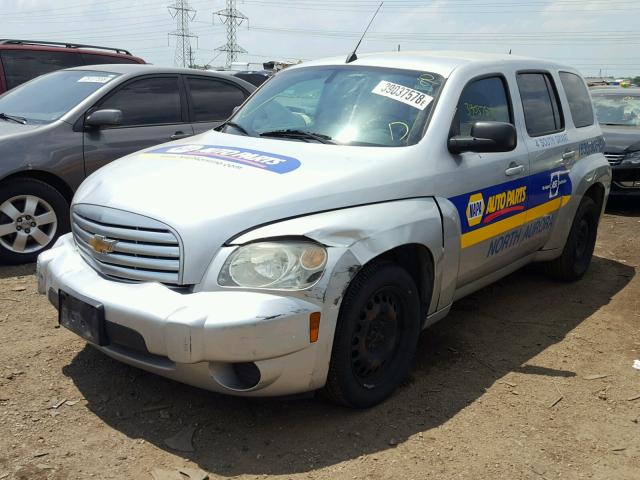 3GNCA13B99S526282 - 2009 CHEVROLET HHR LS SILVER photo 2