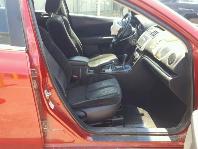 1YVHZ8CH0A5M19960 - 2010 MAZDA 6 I წითელი ფოტო 5