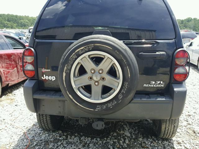 1J4GK38K95W706933 - 2005 JEEP LIBERTY RE BLACK photo 10