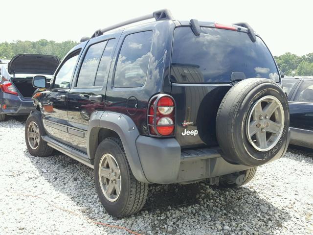 1J4GK38K95W706933 - 2005 JEEP LIBERTY RE BLACK photo 3