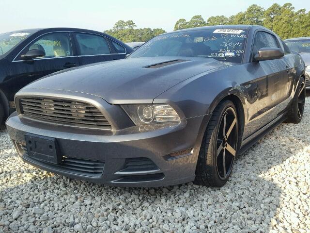 1ZVBP8CF7E5247400 - 2014 FORD MUSTANG GRAY photo 2