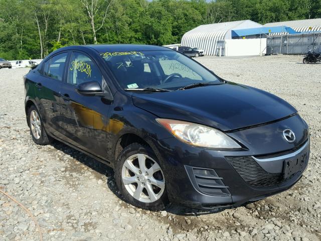 JM1BL1SG8A1153124 - 2010 MAZDA 3 I BLACK photo 9