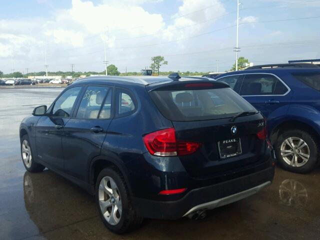 WBAVM1C55DVW42307 - 2013 BMW X1 SDRIVE2 BLUE photo 3