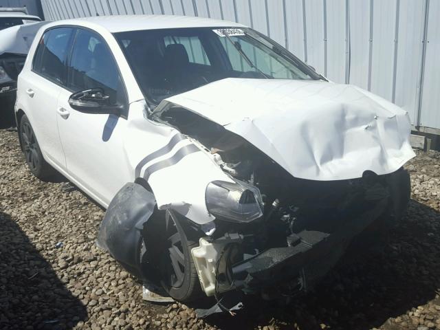 WVWDM7AJ7AW225486 - 2010 VOLKSWAGEN GOLF WHITE photo 1