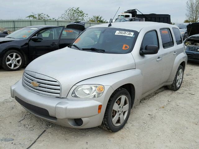 3GNDA13D07S628511 - 2007 CHEVROLET HHR LS SILVER photo 2