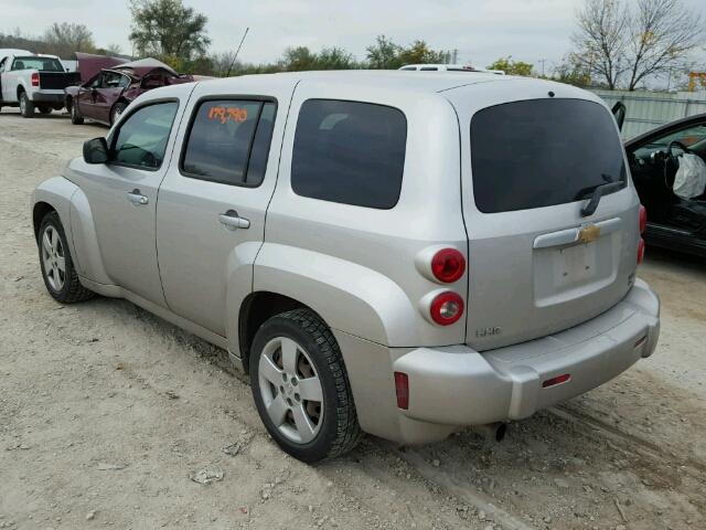 3GNDA13D07S628511 - 2007 CHEVROLET HHR LS SILVER photo 3