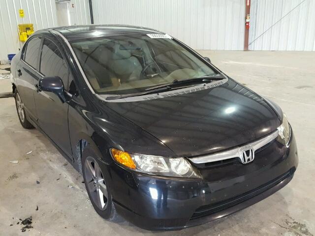 1HGFA16896L086055 - 2006 HONDA CIVIC EX 黑色 照片 1
