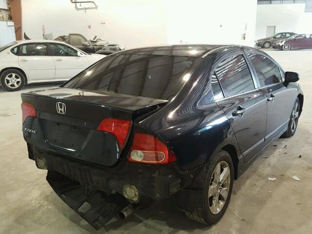 1HGFA16896L086055 - 2006 HONDA CIVIC EX 黑色 照片 4