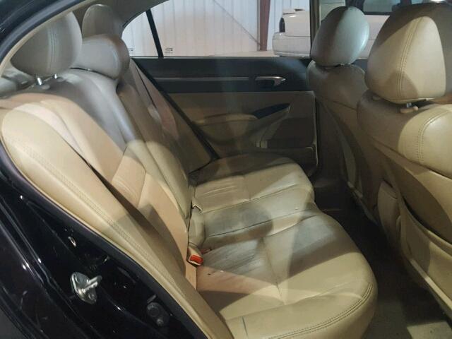 1HGFA16896L086055 - 2006 HONDA CIVIC EX 黑色 照片 6