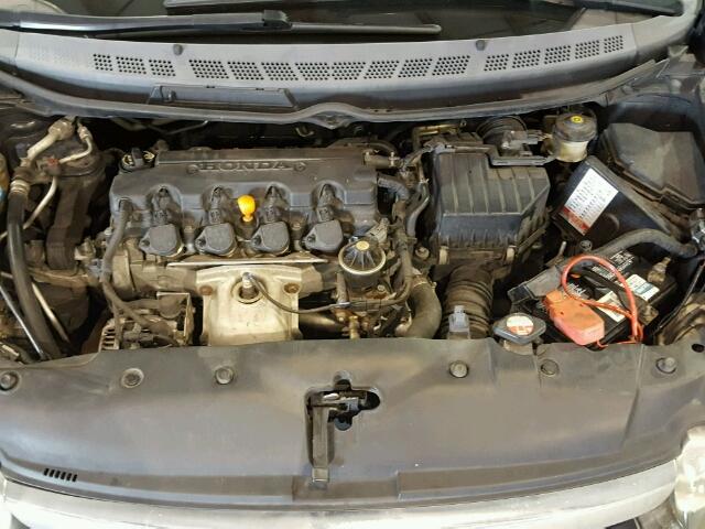1HGFA16896L086055 - 2006 HONDA CIVIC EX 黑色 照片 7