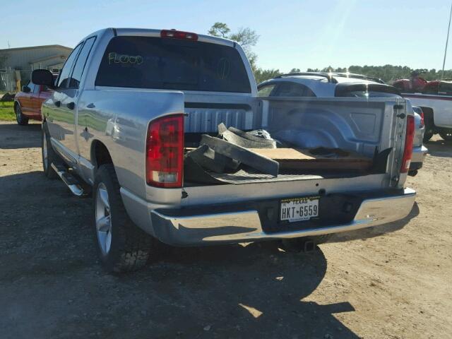 1D7HA18N86J139503 - 2006 DODGE RAM 1500 S SILVER photo 3