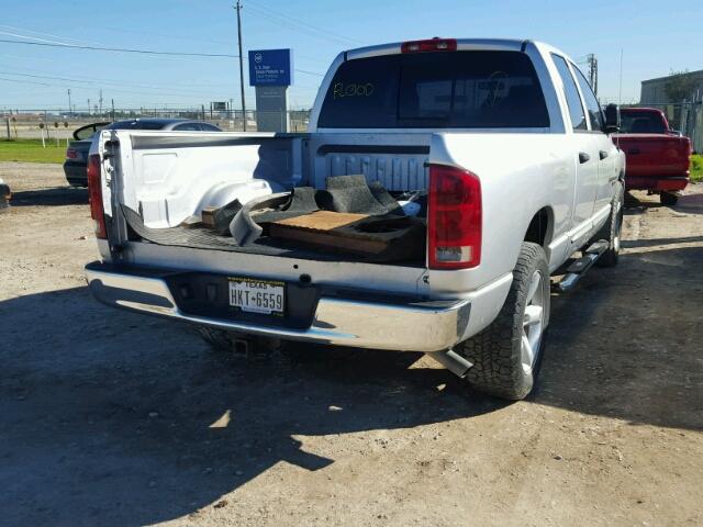 1D7HA18N86J139503 - 2006 DODGE RAM 1500 S SILVER photo 4