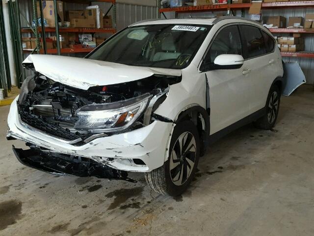 5J6RM3H91FL020226 - 2015 HONDA CR-V WHITE photo 2