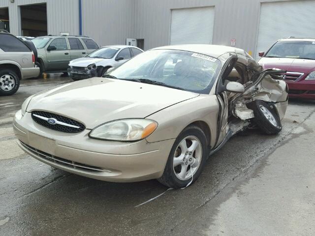 1FAFP55U41A287150 - 2001 FORD TAURUS SES GOLD photo 2