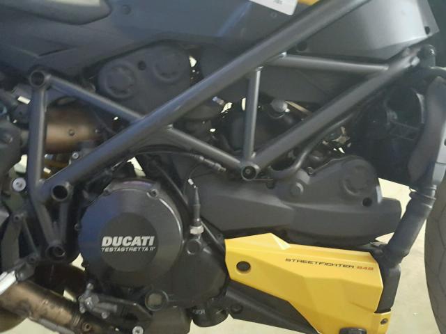 ZDM11BMV0CB011872 - 2012 DUCATI STREETFIGH YELLOW photo 7