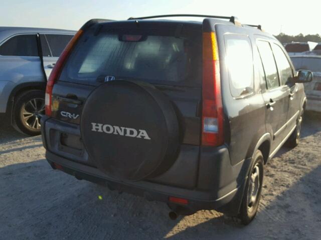 SHSRD68454U206100 - 2004 HONDA CR-V BLACK photo 4