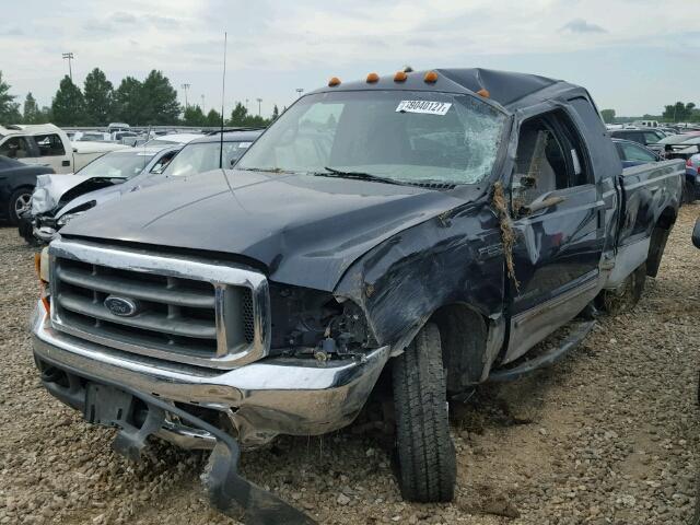 1FTNX21F2YEA68198 - 2000 FORD F250 SUPER BLUE photo 9