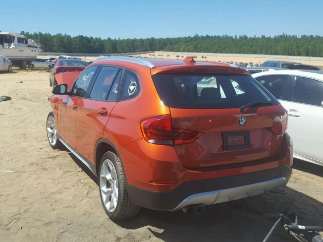 WBAVM1C53FV317545 - 2015 BMW X1 SDRIVE2 ORANGE photo 3