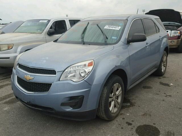 2GNALAEK3F6177452 - 2015 CHEVROLET EQUINOX LS BLUE photo 2