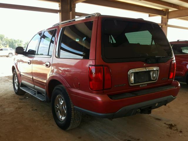 5LMPU28L1XLJ03460 - 1999 LINCOLN NAVIGATOR RED photo 3