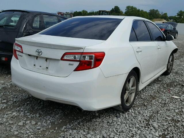 4T1BF1FKXEU771485 - 2014 TOYOTA CAMRY WHITE photo 4