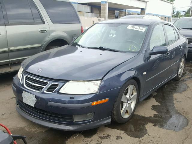 YS3FH46U771137762 - 2007 SAAB 9-3 AERO BLUE photo 2