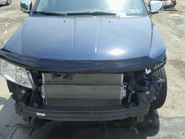 3C4PDDBG8HT583856 - 2017 DODGE JOURNEY SX BLUE photo 7