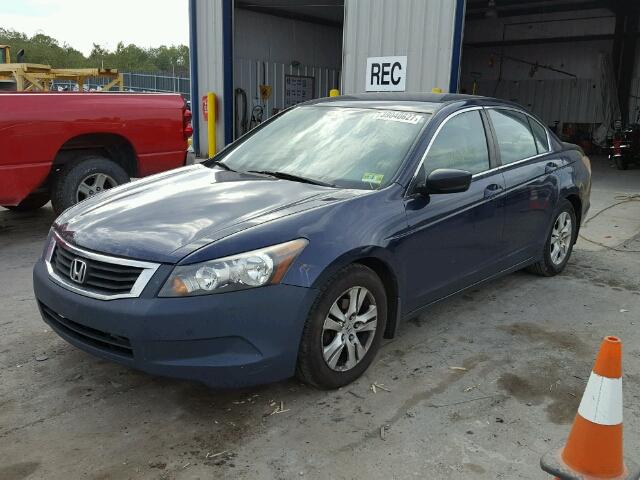 1HGCP26428A085736 - 2008 HONDA ACCORD LXP BLUE photo 2