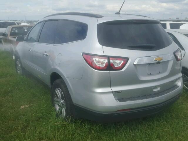 1GNKRGKD0FJ343537 - 2015 CHEVROLET TRAVERSE L SILVER photo 3