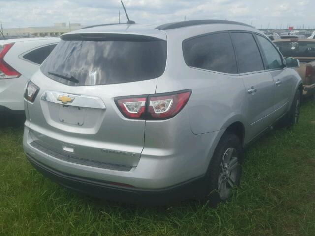 1GNKRGKD0FJ343537 - 2015 CHEVROLET TRAVERSE L SILVER photo 4