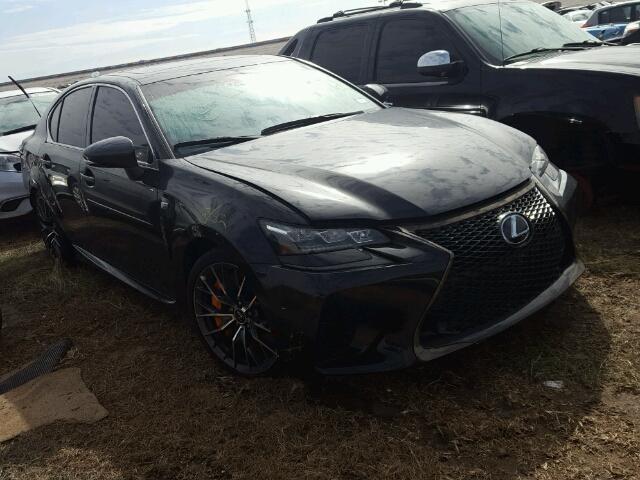 JTHBP1BL2GA001252 - 2016 LEXUS GS-F BLACK photo 1