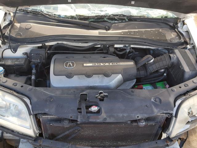 2HNYD18984H526422 - 2004 ACURA MDX TOURIN WHITE photo 7