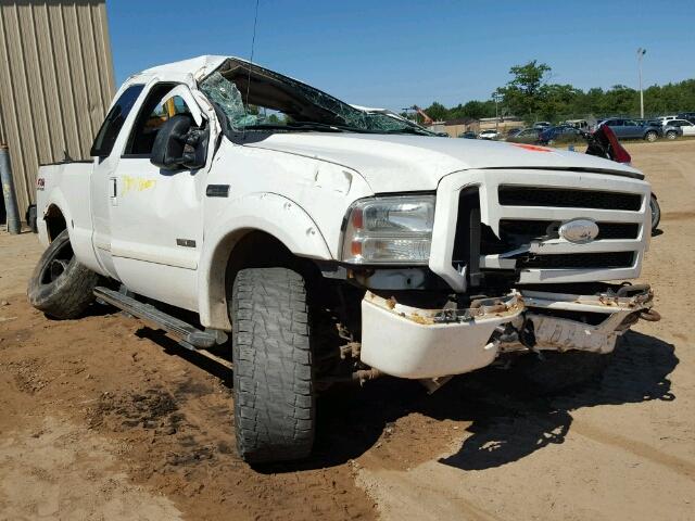 1FTSX21P55ED01742 - 2005 FORD F250 SUPER WHITE photo 1