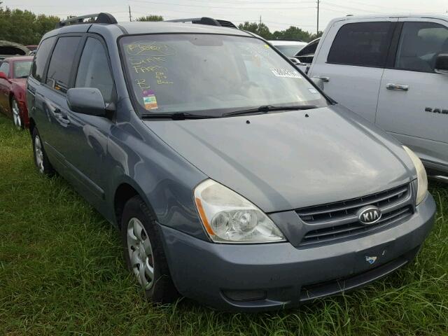 KNDMB233X86215746 - 2008 KIA SEDONA GRAY photo 1