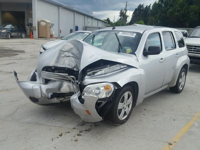 3GNBAAFW7BS537619 - 2011 CHEVROLET HHR LS SILVER photo 2