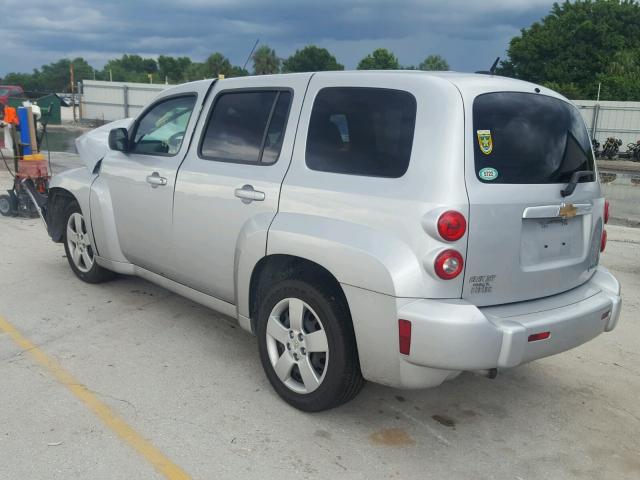 3GNBAAFW7BS537619 - 2011 CHEVROLET HHR LS SILVER photo 3