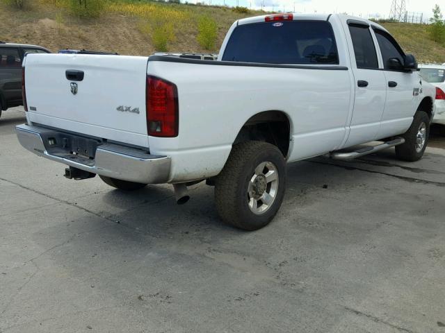 3D7MX38L39G561224 - 2009 DODGE RAM 3500 WHITE photo 4