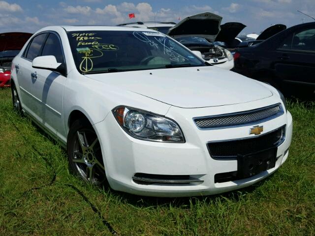1G1ZD5E17BF126374 - 2011 CHEVROLET MALIBU WHITE photo 1