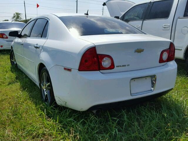 1G1ZD5E17BF126374 - 2011 CHEVROLET MALIBU WHITE photo 3