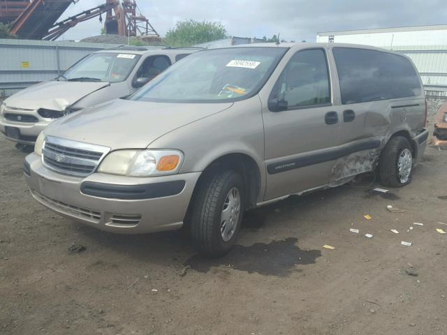 1GNDX03E51D304687 - 2001 CHEVROLET VENTURE GRAY photo 2