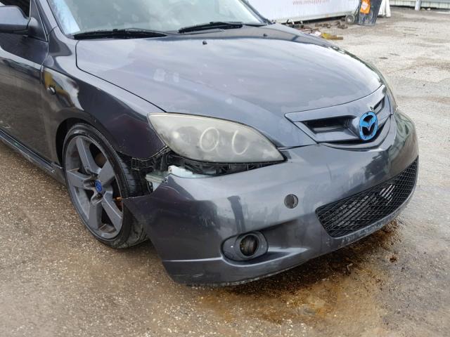 JM1BK343991229549 - 2009 MAZDA 3 S GRAY photo 9