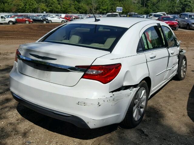 1C3CCBBB7EN144674 - 2014 CHRYSLER 200 TOURIN WHITE photo 4