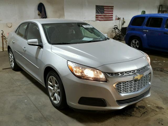 1G11C5SLXFF304256 - 2015 CHEVROLET MALIBU 1LT SILVER photo 1