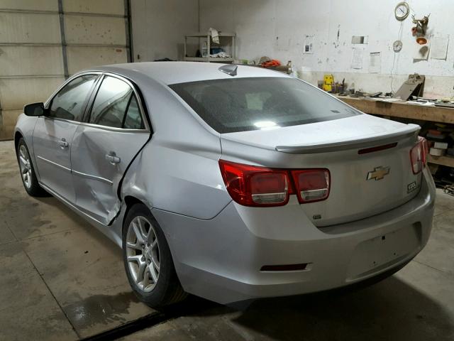 1G11C5SLXFF304256 - 2015 CHEVROLET MALIBU 1LT SILVER photo 3
