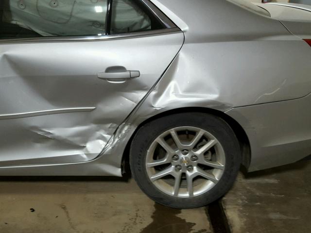 1G11C5SLXFF304256 - 2015 CHEVROLET MALIBU 1LT SILVER photo 9