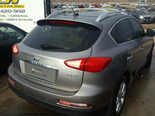 JNKAJ09E59M900641 - 2009 INFINITI EX35 SILVER photo 4